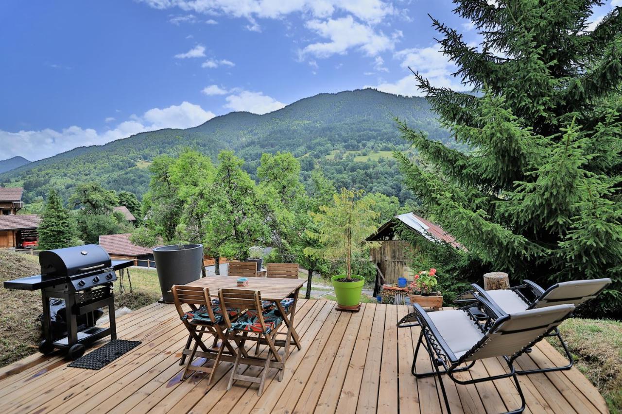 Ferienwohnung Studio Du Coin - Vue Montagne, Au Calme, Terrasse - Aravistour Les Villards-sur-Thônes Exterior foto