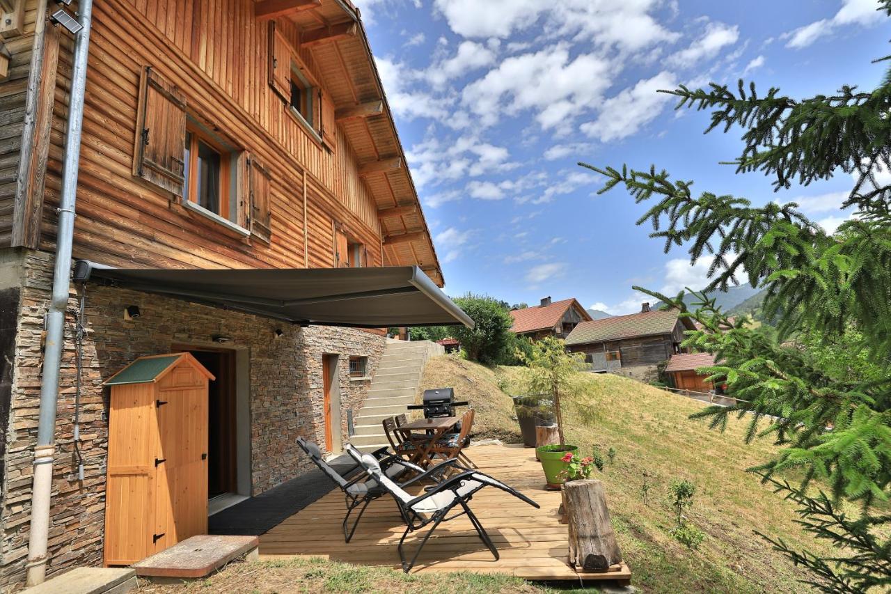 Ferienwohnung Studio Du Coin - Vue Montagne, Au Calme, Terrasse - Aravistour Les Villards-sur-Thônes Exterior foto